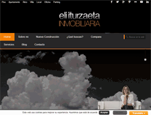 Tablet Screenshot of eliiturzaeta.es